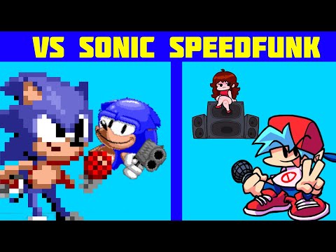Friday Night Funkin' Sonic Speedfunk | Speedfunk Full Week (FNF Mod) (Playing FNF)