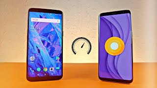 OnePlus 5T vs Galaxy S8 Android 8.0 Oreo - Speed Test!