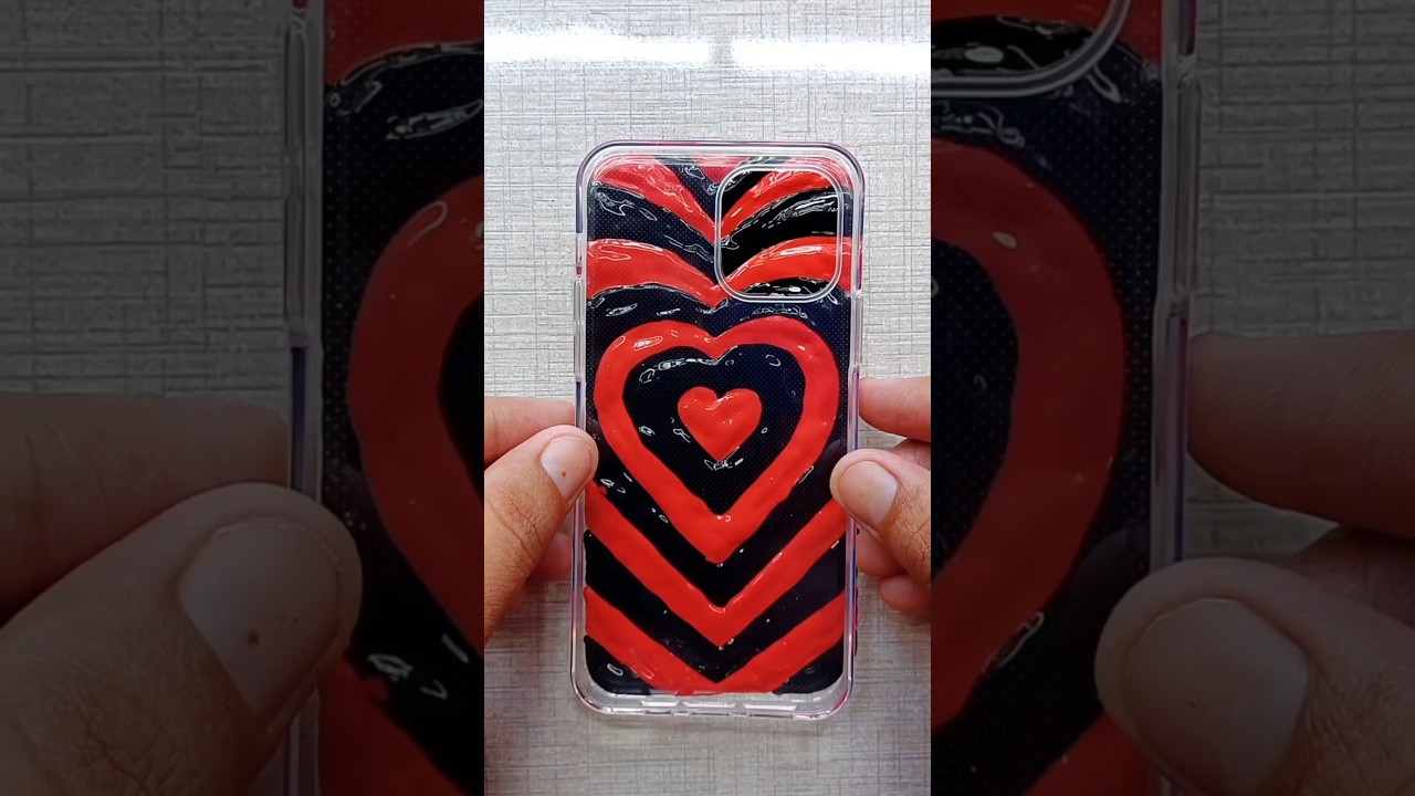 Satisfying Phone case art #satisfyingart #colors #art