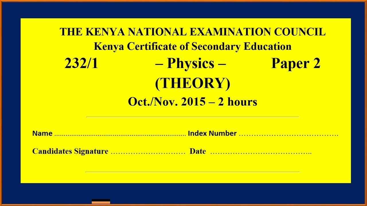 💛💚 𝐊𝐂𝐒𝐄 𝐏𝐡𝐲𝐬𝐢𝐜𝐬 | 𝟐𝟎𝟏𝟓 𝐏𝐚𝐩𝐞𝐫 𝟐 | 𝐂𝐨𝐦𝐩𝐥𝐞𝐭𝐞 𝐌𝐚𝐫𝐤𝐢𝐧𝐠 𝐒𝐜𝐡𝐞𝐦𝐞 💛💚