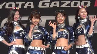 TGRF2018⑨ 菊池ゆうさん 宮瀬七海さん 日比ゆりさん 加藤遥香さん 2018Owltech Lady レースクイーン PRステージ