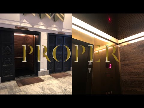 Beautiful Westinghouse Traction Elevators-The Proper Hotel-San Francisco, CA