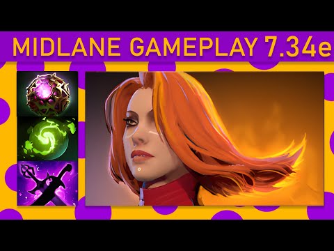 ⭐kasane Lina 20 Kills! Mid Gameplay - Dota 2 Top MMR