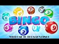 90 Ball bingo - Bingo with Thomas - Game 2