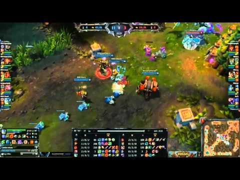 Amazing Towerdive "There goes Maokai" (Roughnex vs Eyes set to kill @ Alienware Cup #24)