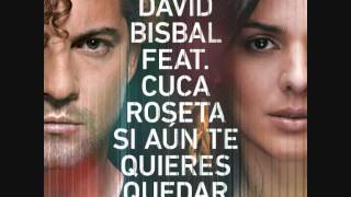 DAVID BISBAL &amp; CUCA ROSETA SI AUN TE QUIERES QUEDAR