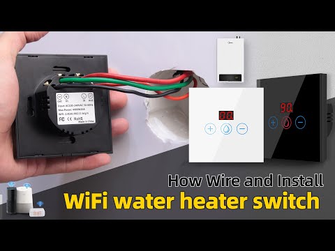 Tuya Smart 4400W 20A Power Monitor With Timer WiFi Boiler Eu Switch Water Heater Air Conditione