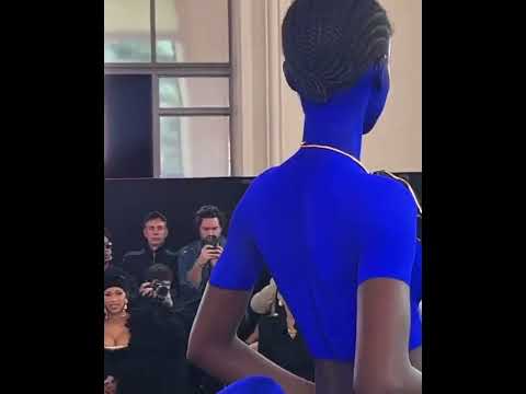 Maty Fall Diba 💙 #Dibaamaty #Schiaparelli