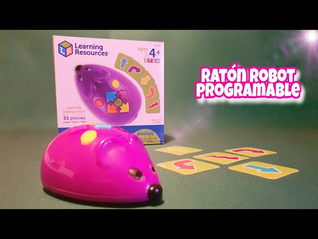 Vídeo relacionado con Learning Resources Code & Go Robot Mouse, Juguete Stem programable para niños 4-8 años, Incluye Tarjetas de codificación y Laberinto Educativo