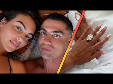 Cristiano Ronaldo and Georgina Are FINALLY Engaged! See Her MASSIVE Ring