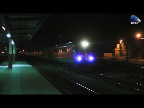 Activitate Feroviara de Seara in Gara Oradea/Evening Rail Activity in Oradea Station 09 February2016