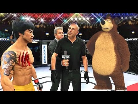 UFC 4 | Bruce Lee vs. The Bear EA (EA Sports UFC 4)