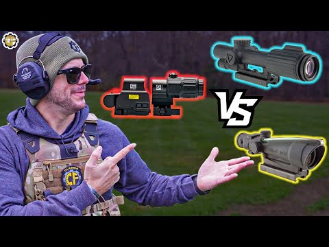 LPVO vs ACOG vs Red Dot + Magnifier