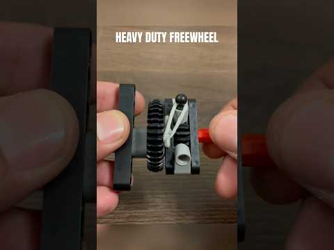 LEGO Technic Heavy Duty Freewheel Mechanism Tutorial & Test