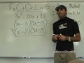 Algebra 2 - Factoring Trinomials - Berry Method ...