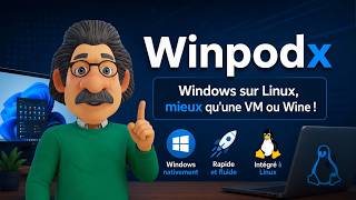 Winpodx, Windows sur Linux mais mieux qu'une VM ou Wine !