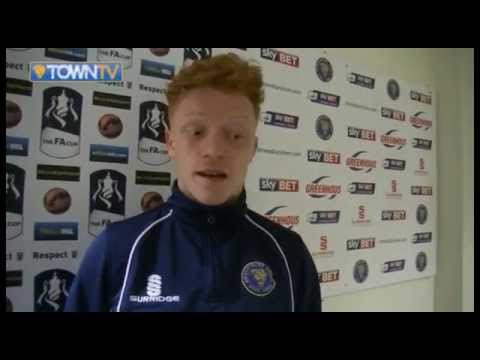 Ryan Woods post Dagenham & Redbridge home 14/15 - Town TV