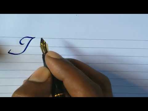 How to write good handwriting with fountain pen l Calligraphy