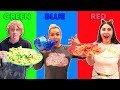 COOKING WITH ONLY 1 COLOR CHALLENGE