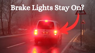 TOP 8 Reasons Why Brake Lights Stay On And How To Fix It