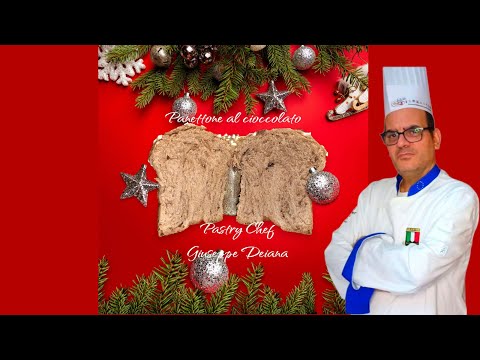 PANETTONE AL CIOCCOLATO BY PASTRY CHEF GIUSEPPE DEIANA
