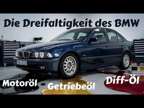 Wie ich fast mein GETRIEBE ZERSTÖRT hätte! Ölwechsel am E39!