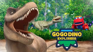 Download lagu Pemangsa Purba! Kompilasi Dinosaur Karnivor🦖【GOGODINO MUSIM 5】🦕 | Dinosaur | Kartun Anak mp3