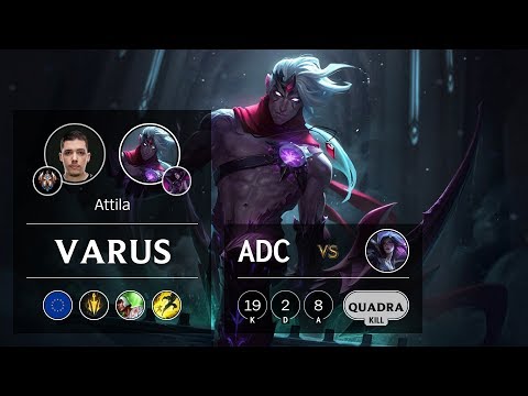 Varus ADC vs Kai'Sa - EUW Challenger Patch 9.9