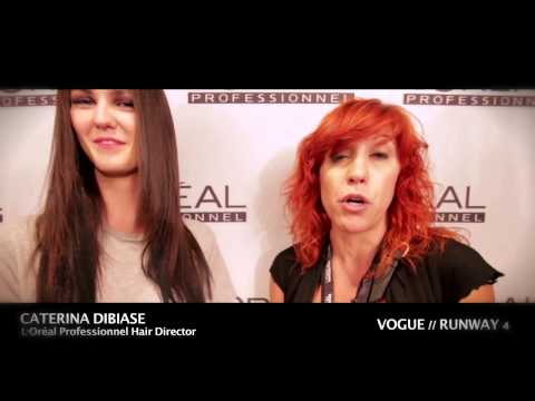 LMFF Vogue Runway Caterina Di Biase for L'Oreal Professionnel