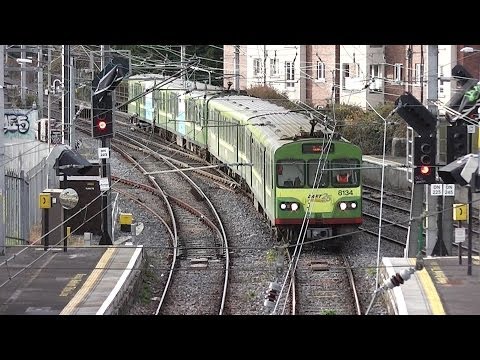 IE 8100 Class Dart Train number 8134 - Howth Junction Station, Dublin