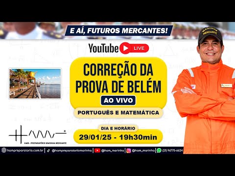 LIVE DE CORREÇÃO DE PROVA CFAQ-MOM CIABA REALIZADA NO DIA 26/01/25 (MATEMÁTICA)