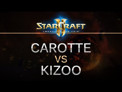 Starcraft II --  LOTV -- carotte (T) v KizOo (P) on Terraform LE