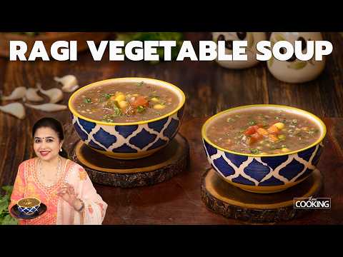 Ragi Vegetable Soup | Healthy Weight Loss Soup | Millet Recipes
