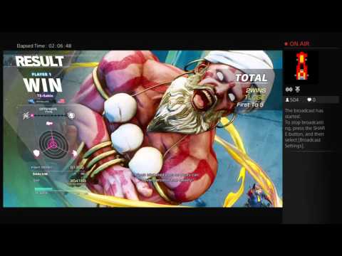 SF5 Netplay Sets - TS Sabin (Dhalsim) vs Reiketsu (Vega)