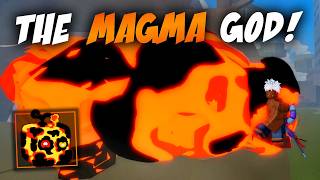 THE BURN DAMAGE IS CRAZY!.. | Learning The MAGMA Fruit In 24 HOURS | Blox Fruits