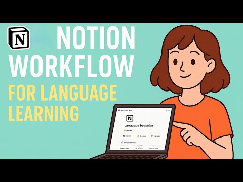 My Notion worflow for language study (as a French teacher)