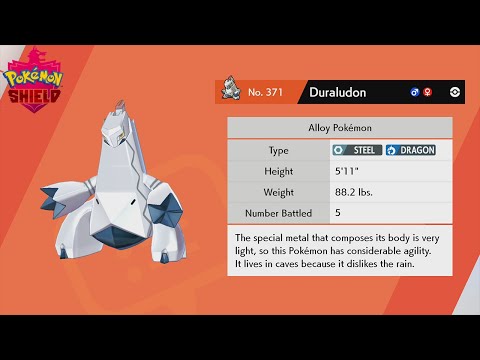 Pokémon Sword & Shield - How to Catch  Duraludon