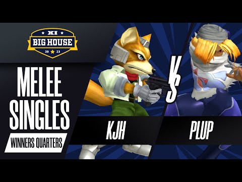 KJH (Fox) vs Plup (Sheik) - Melee Singles Winners Quarters - The Big House 11