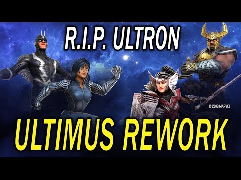 ULTIMUS Rework - Black Bolt the Ultron Killer - YoYo Kit - MARVEL Strike Force - MSF