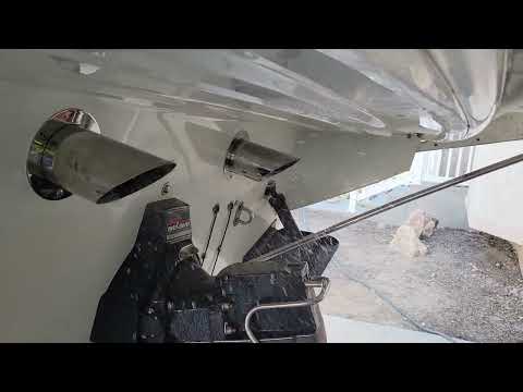 Corsa Marine exhaust tips with silent choice diverters on my 1995 Formula 252 BR