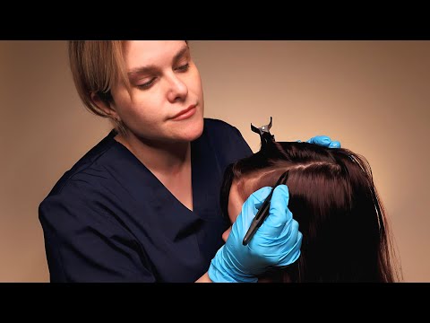 ASMR Real Person Scalp Check & Treatment For Sleep