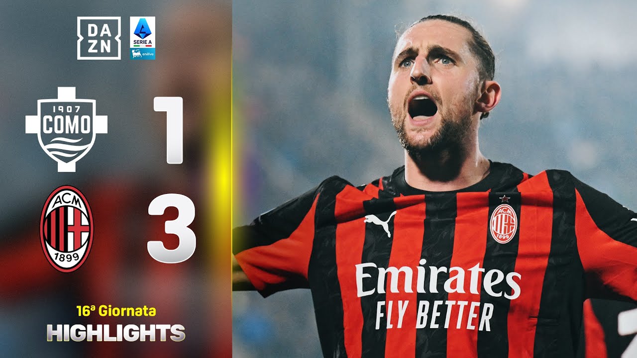Como vs Milan Highlights