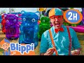 Blippi VS Gummy Bear Obstacle Course Blippi And Meekah Best Friend Adventures Educational Videos