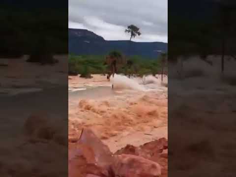 ROMPIMENTO DE BARRAGEM 19/12/2025 Rio Ribeirão, Ponte Alta do Bom Jesus,região sudeste do Tocantins.
