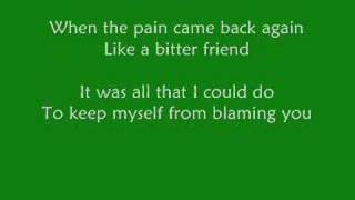 Brandon Heath - I&#39;m Not Who I Was (with Lyrics)