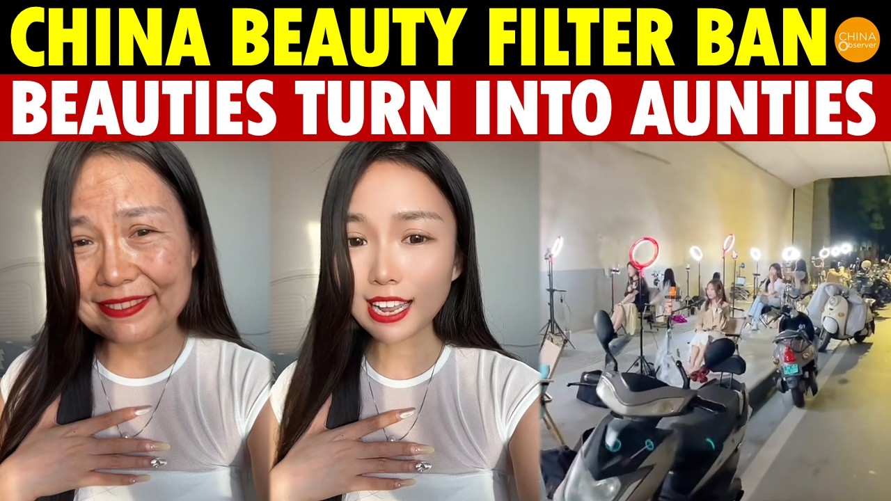 China Bans ‘Beauty Filters’ for Streamers! Gorgeous Hosts Turn Into Aunties, Gold Diggers Cry