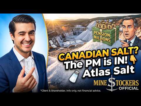 🧂 Canada's Prime Minister Likes His Mine WITH SALT! 🇨🇦 | 𝔸𝕥𝕝𝕒𝕤 𝕊𝕒𝕝𝕥 (TSX: SALT) Lands on Big Stage 🚀