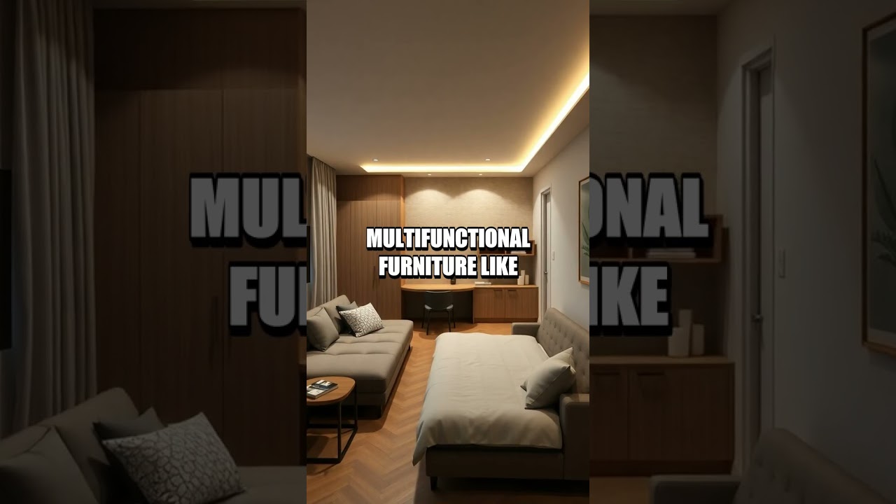 Flex and Fold: Redesigning Tiny Spaces with Modular Minimalism