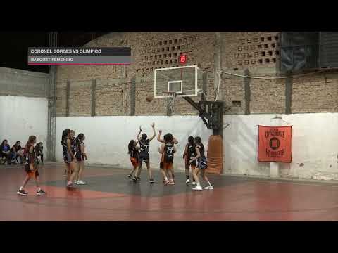 BASQUET FEMENINO 2023: CORONEL BORGES VS OLIMPICO (13)  Bloque 2