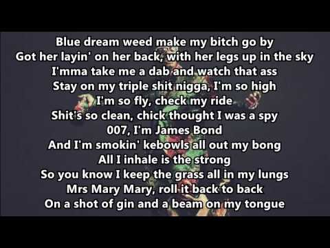 Juicy J - Miss Mary Mack Ft: August Alsina & Lil Wayne LYRICS